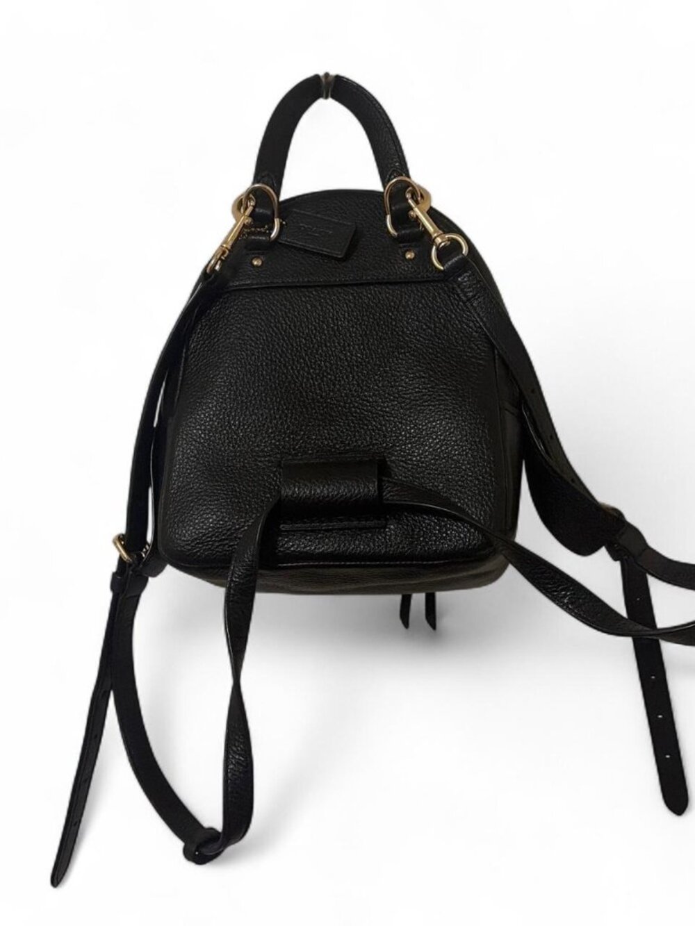AUTHENTIC Black Coach Mini Backpack - Picture 2 of 4